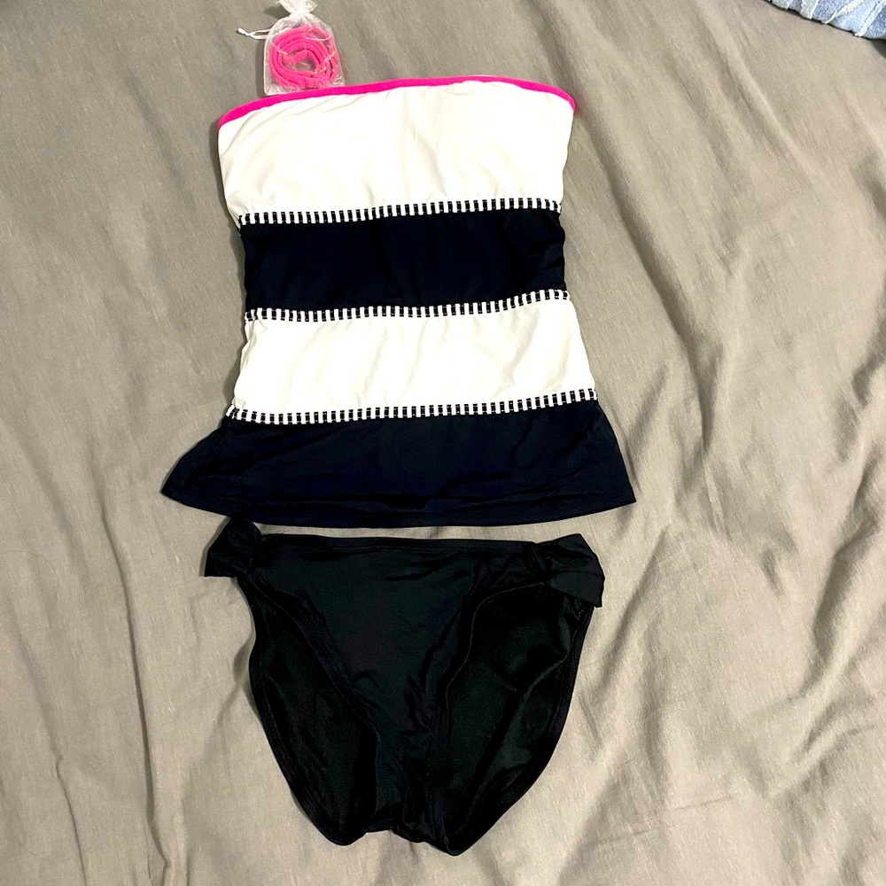 Two-piece swim suit